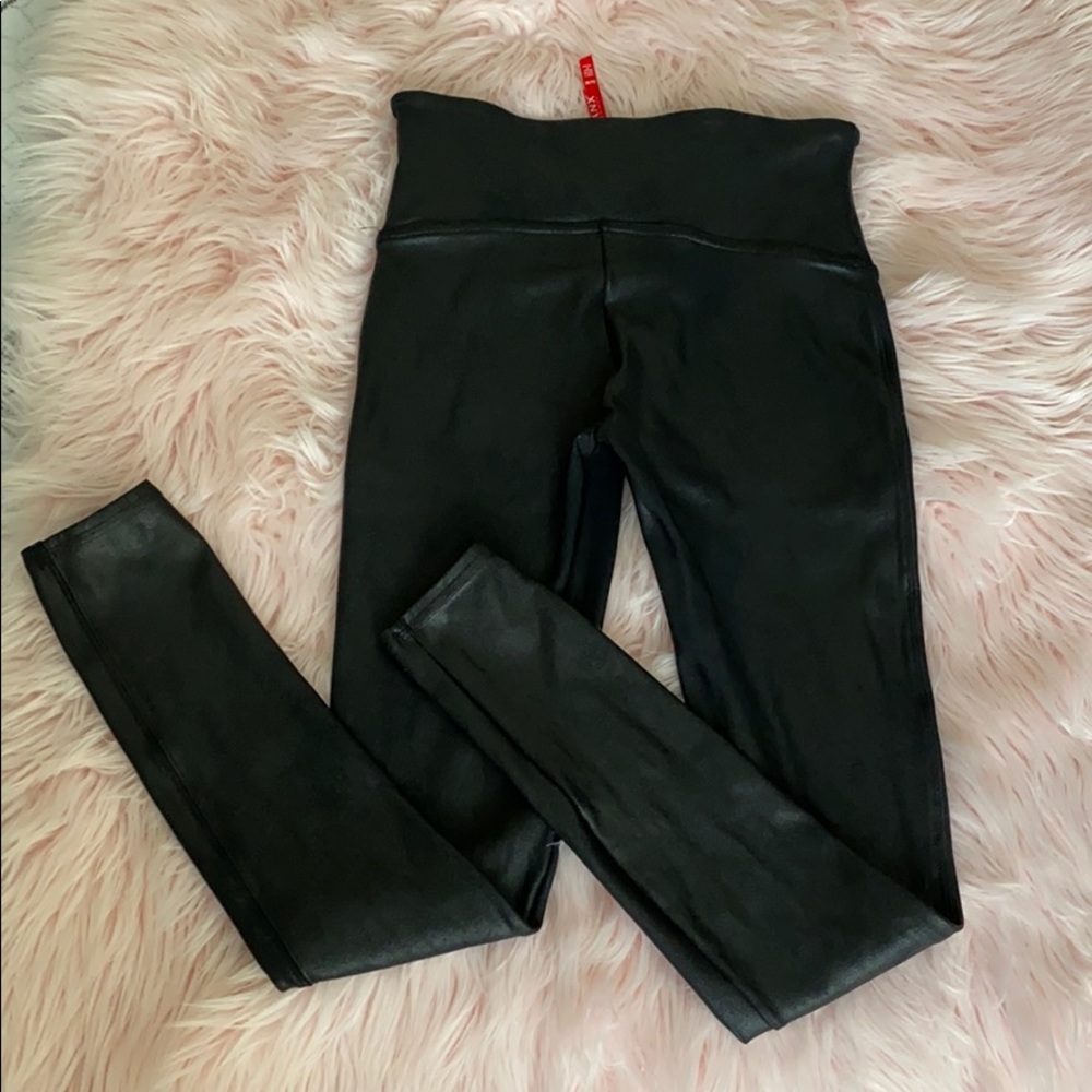 SPANX faux leather leggings